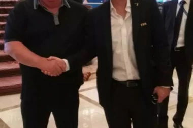 Palma sa Infantinom na Svetskom prvenstvu