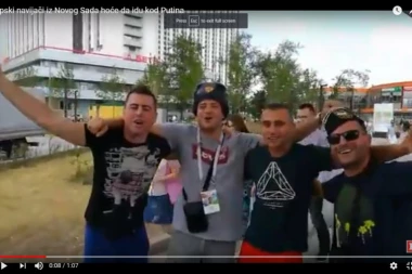 (VIDEO) MUNDIJALSKI AFTER: Ispali smo od Brazila, ali se ovi momci ne vraćaju kući dok ne vide Putina!