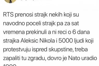 SKANDAL: OPOZICIJA POZIVA NA UBISTVO I LIKUJE ZBOG NATO BOMBARDOVANJA!