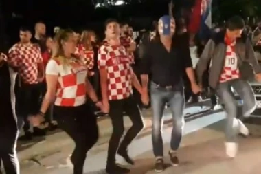 (VIDEO) Hrvati slavili uz SRPSKO KOLO