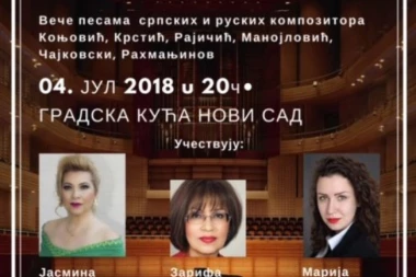 Ruske i srpske arije za Novosađane