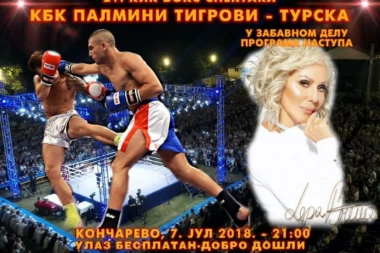 SVE SPREMNO: Kik boks spektakl u subotu u Končarevu