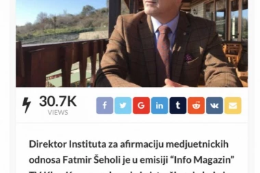 ŠIPTAR FATMIR ŠEHOLI: VUČIĆ kontroliše "Severnu Armiju" na KOSOVU!