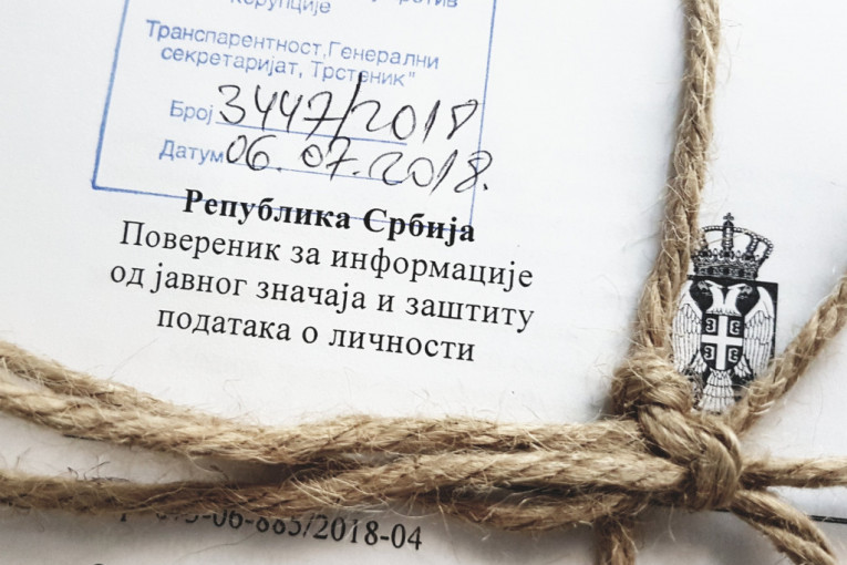 Posle javnog pritiska ŠABIĆ DOSTAVIO DOKUMENTA o trošenju para!