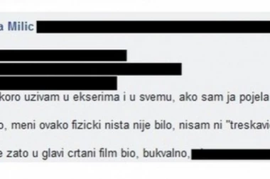 MIRJANA PRE SMRTI NAPISALA DA JE "POJELA" 15 EKSTAZIJA I POZVALA SVE NA REJV ŽURKU!