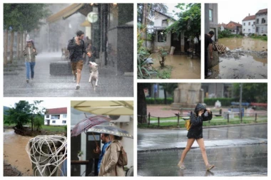 RHMZ upozorenje na obilne padavine do petka: Ovde će pasti najviše kiše