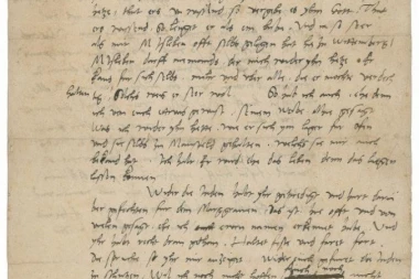 Na aukciji pismo Martina Lutera u kojem kritikuje Jevreje