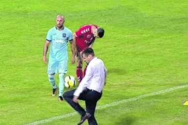 Lalatović o isključenju protiv Gzire: PIKSIJU APLAUZI, MENI CRVENI KARTON