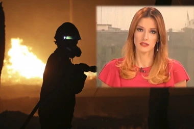 Jovana SA DECOM U BLIZINI POŽARA: Nema mnogo ljudi, ali nema ni PANIKE!