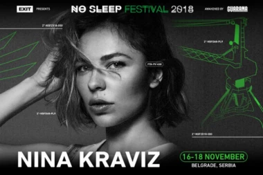 NINA KRAVIC NA OVOGODIŠNJEM NO SLEEP FESTIVALU!
