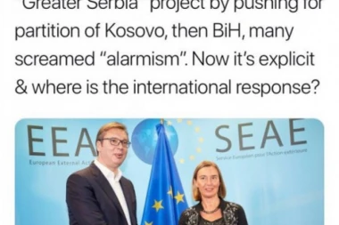 NAPAD IZ REGIONA PUN MRŽNJE: Vučić u isto vreme pravi "Veliku Srbiju" i prodaje Kosovo!
