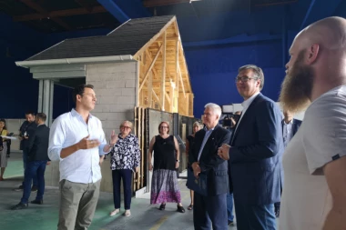 HOLIVUD U BEOGRADU Vučić na setu filma vrednog 17 miliona dolara