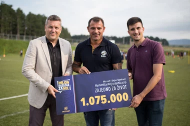 BRAVO CAREVI: Evo kome su Deki Stanković i Saša Ilić uputili po milion dinara!