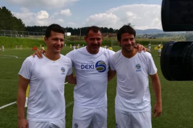 Organizovan fudbalski kamp "Deki5", kum Pantelić i Kivu stigli na Zlatibor