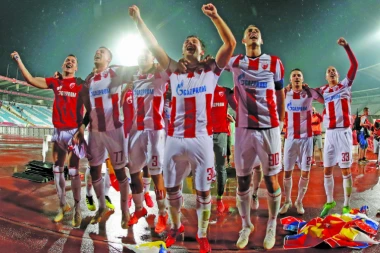 (FOTO) STIGLE SU: Evo kakvo iznenađenje iz UEFA je dočekalo fudbalere Zvezde!