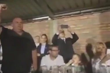 (VIDEO) SEVDAH U GUČI: Srpski političari pali u trans kad je krenula pesma "Vidovdan"