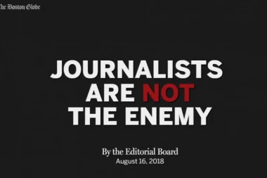 MEDIJI "OBJAVILI RAT" TRAMPU: Nismo neprijatelji građana!