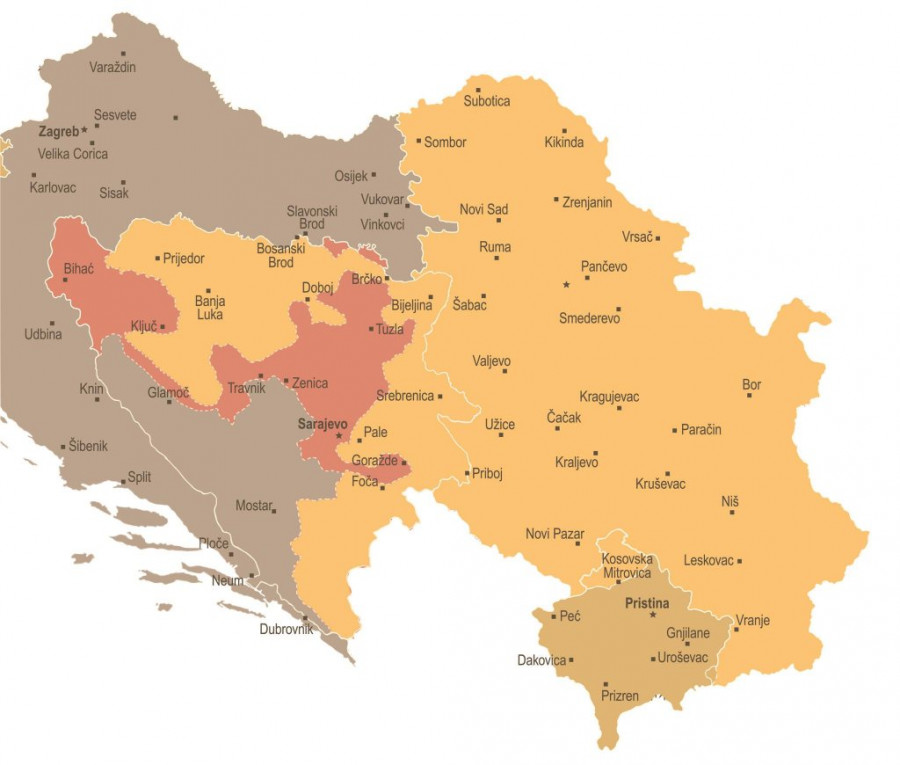 karta balkana 2019 Republika Putinova Nova Mapa Balkana Srbiji Se Pripaja Republika Srpska karta balkana 2019