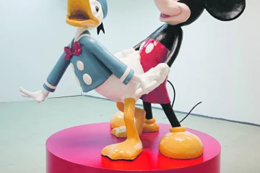 Autor skulpture koja je izazvala skandal MIKI I PAJA SU MOJ UMETNIČKI IZRAZ