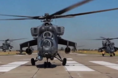 Srpska delegacija u Moskvi isprobala helikoptere MI-35: ČISTA DESETKA ZA "ĐAVOLJE KOČIJE"