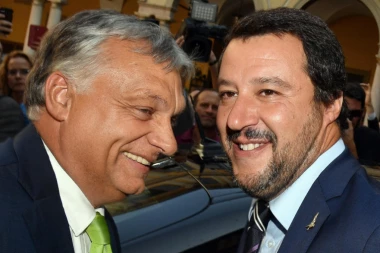 ORBAN: Salvini je moj heroj! SALVINI: Mudre reči!
