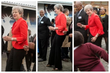 (VIDEO) "MEJBOT" STAJL: Britanska premijerka đuska k'o Drvena Marija