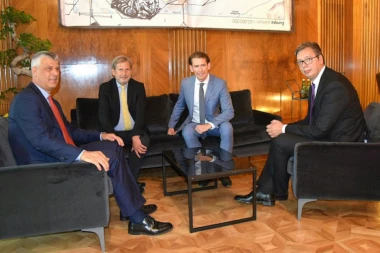 ODJECI SUSRETA VUČIĆA I TAČIJA U AUSTRIJI: Svetski mediji bruje o rešenju za Kosovo