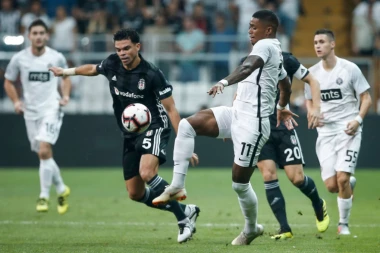 (FOTO, VIDEO) NIŠTA OD EVROPE: Bešiktaš prejak za Partizan!