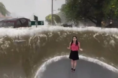 (VIDEO) Ova voditeljka prognoze je oduševila svet IAKO SE NIJE SKINULA!