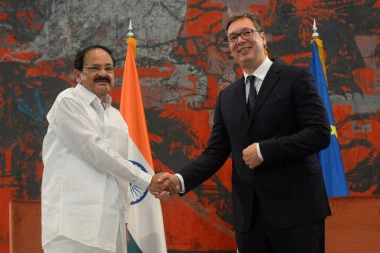 VUČIĆ: Da unapredimo odnose Srbije i Indije!