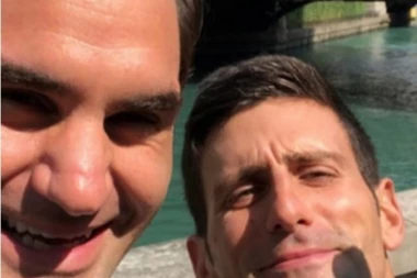 SVET TENISA NA NOGAMA - Ovo još niste videli: Nole i Rodžer prvi put ZAJEDNO