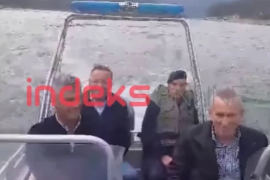 (VIDEO) ŠIPTARSKA PROVOKACIJA: TAČI LIČNO VOZIO GLISER PO SRPSKIM GAZIVODAMA!