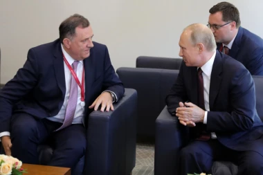 PREDSEDNICI RS I RUSIJE OČI U OČI: Putinov vetar u leđa Dodiku