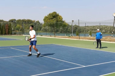 (VIDEO) NAJLEPŠE JE KOD KUĆE: Novak trenira u Beogradu