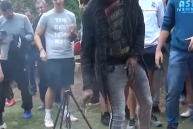 (VIDEO) BOAĆI SRBINE: Napadač Zvezde uživao u domaćoj kuhinji!