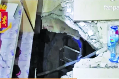 (VIDEO) "BANDA IZ RUPE" U KOJOJ JE I SRBIN SLAĐAN (40) TRESE MILANO: Evo kako su probili pod i došli do gomile para!