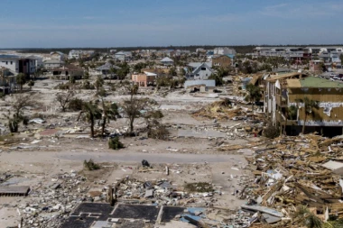 Prizori strave i užasa: Pogledajte šta je ostalo iza jezivog uragana Majkla!