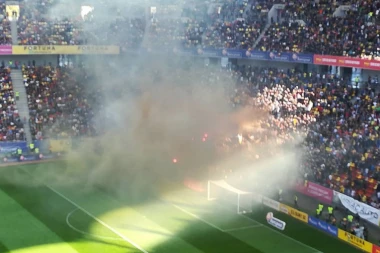 Rumuni prekinuli meč, pa skandirali protiv UEFA
