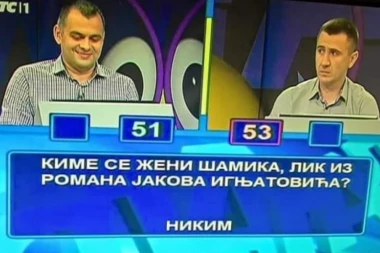 (FOTO) ZBOG OVE GREŠKE U "SLAGALICI" GORE DRUŠTVENE MREŽE! Tačan odgovor je netačan?!