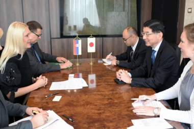 POPOVIĆ IVKOVIĆ AMBASADORIMA JAPANA I SIRIJE: Lažno Kosovo ne sme da bude član Interpola!