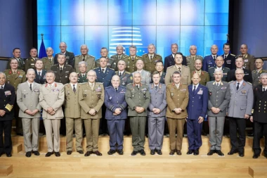 MOJSILOVIĆ U BRISELU: Načelnik Generalštaba učestvovao na sastanku Vojnog komiteta EU