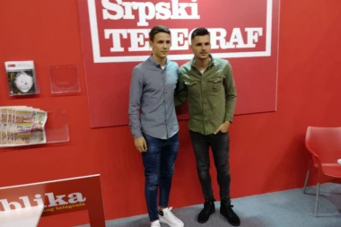 SAJAM MEDIJA: Dudaš, fudbaleri Partizana i selektor basketaša posetili SRPSKI TELEGRAF