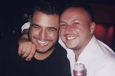 I Darkov drug doživeo nezgodu: Lazić posetio prijatelja, pa sleteo s puta!