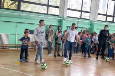 Vulićević i Miletić promovišu Partizanovu školu fudbala
