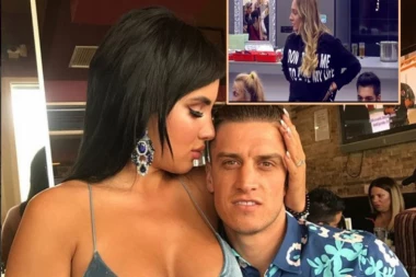 (FOTO) Luna proždirala Davida pogledom!