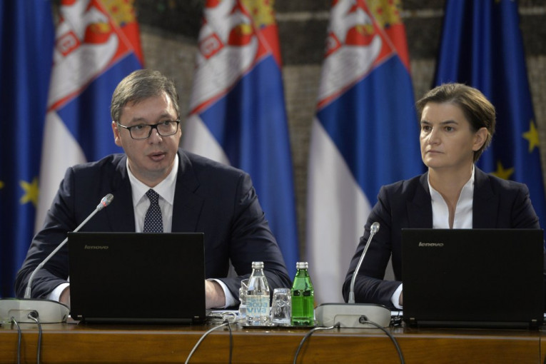 PREMIJERKA UZ PREDSEDNIKA: Vučićeva odluka da ne ide u Zagreb u potpunosti ispravna
