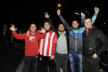 (FOTO) Euforija Lige šampiona u Beogradu