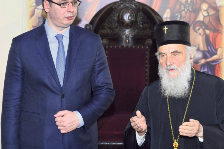 Važan razgovor u Palati Srbija: Vučić se sastao sa patrijarhom Irinejem pre odluke o merama protiv zaraze