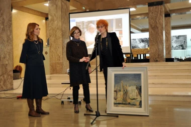 "RUŠEVINE ZADRA" U NARODNOM Dragocen dar akademika Petra Omčikusa