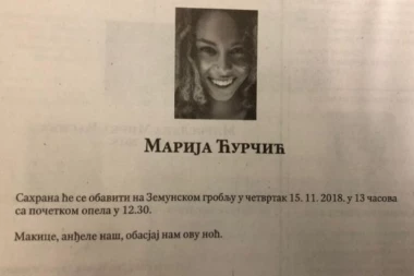 Da ti srce pukne: Roditelji i sestra dali čitulju za prelepu manekenku Mariju (25) koja se obesila!